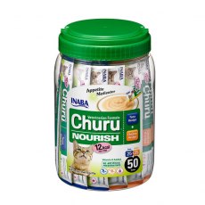 Churu Nourish - 50 unidades - 25 tuna y 25 chicken